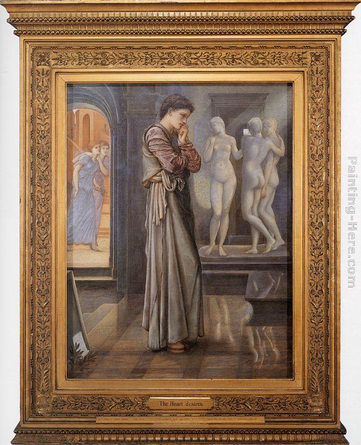Edward Burne-Jones Pygmalion and the Image I - The Heart Desires